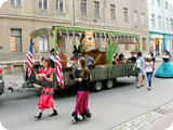 Festumzug zum Stadtfest in Döbeln Juli